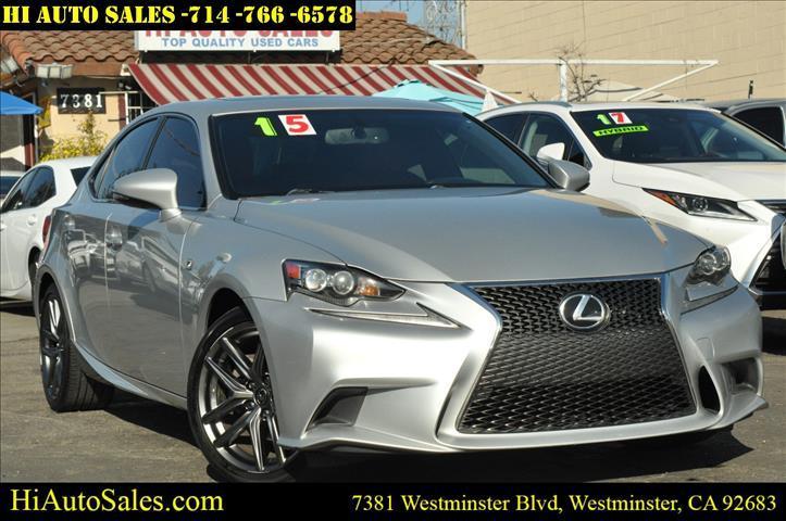 used 2015 Lexus IS 250 car, priced at $17,998