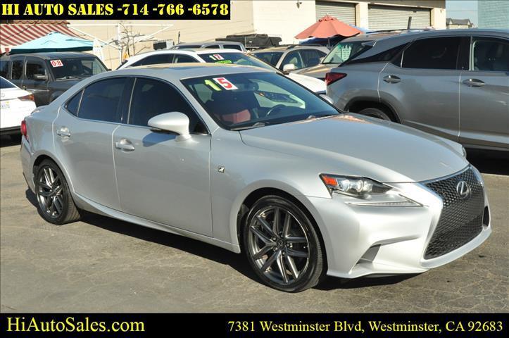 used 2015 Lexus IS 250 car, priced at $17,998