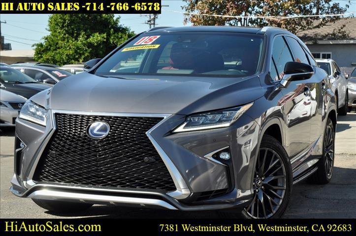 used 2018 Lexus RX 450h car, priced at $31,998