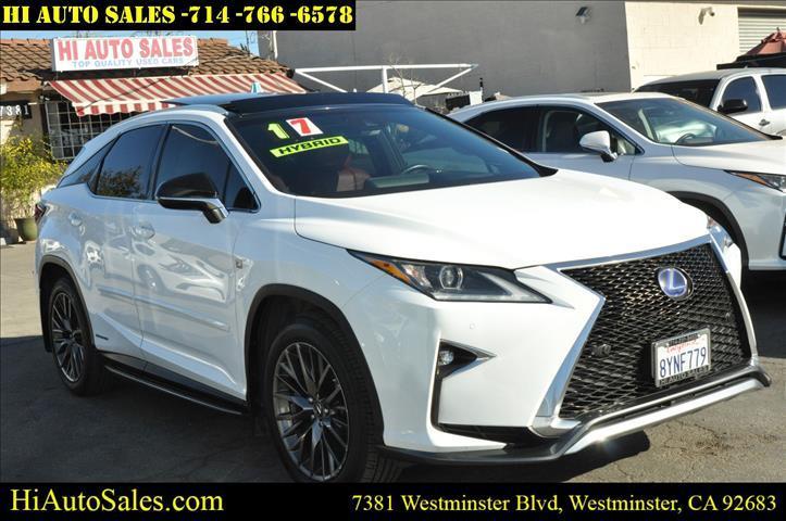 used 2017 Lexus RX 450h car, priced at $25,998