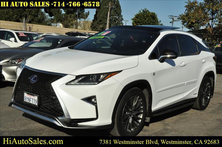 used 2017 Lexus RX 450h car, priced at $25,998