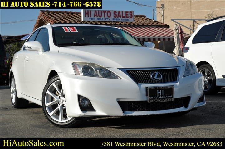 used 2013 Lexus IS 250 car, priced at $12,750
