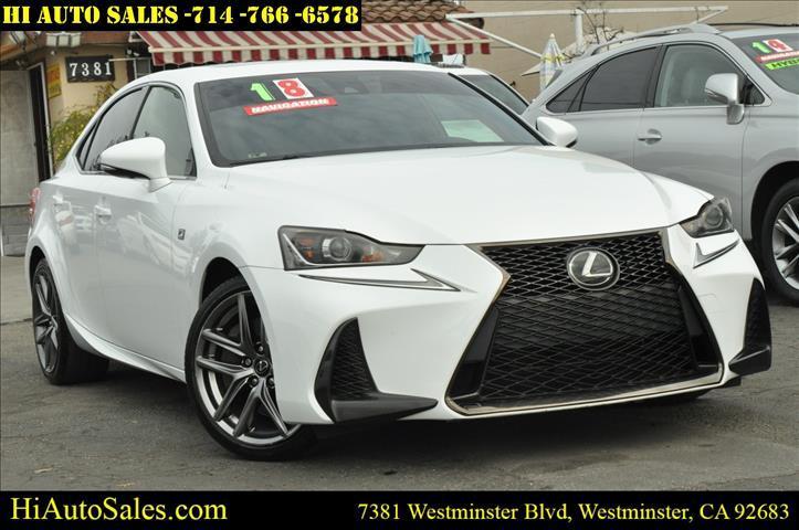 used 2018 Lexus IS 300 car, priced at $22,750