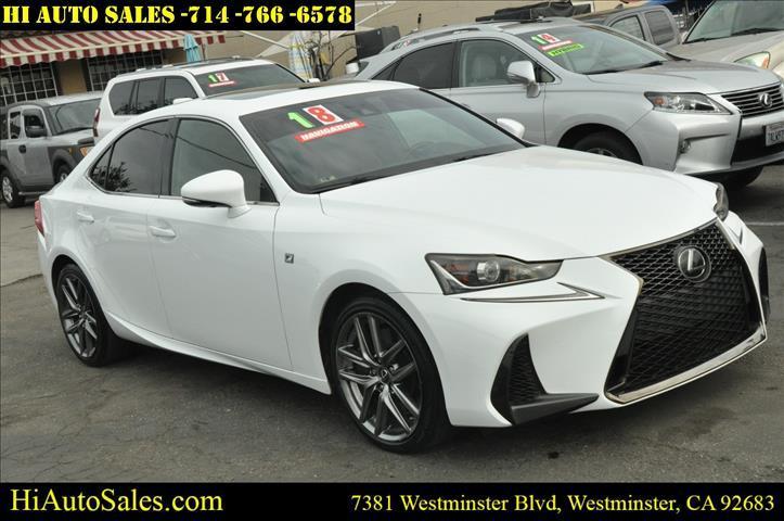 used 2018 Lexus IS 300 car, priced at $22,750