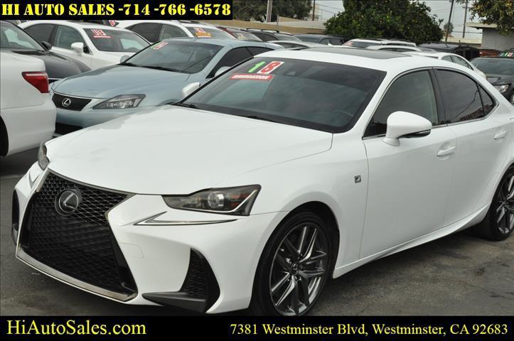 used 2018 Lexus IS 300 car, priced at $22,750