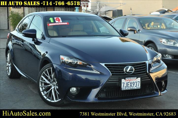 used 2014 Lexus IS 250 car, priced at $15,998