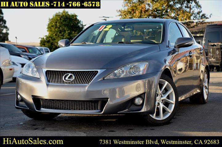 used 2012 Lexus IS 250 car, priced at $14,498