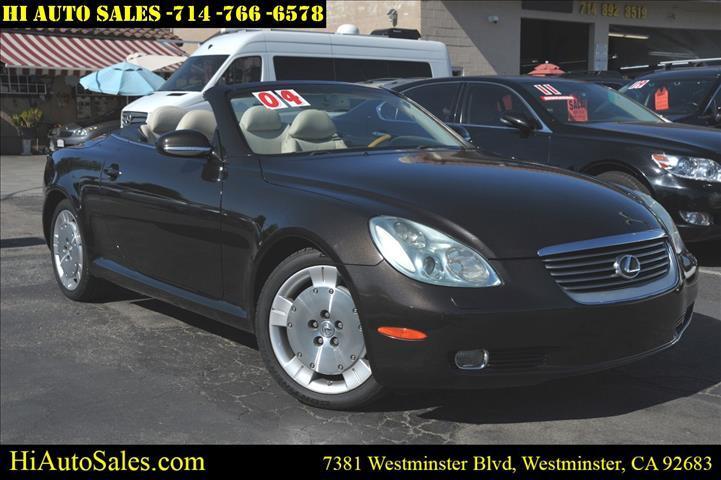 used 2004 Lexus SC 430 car, priced at $12,950