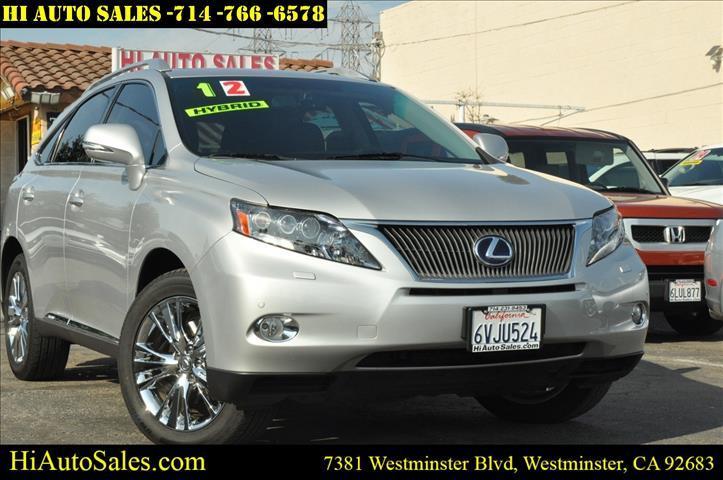 used 2012 Lexus RX 450h car, priced at $18,998