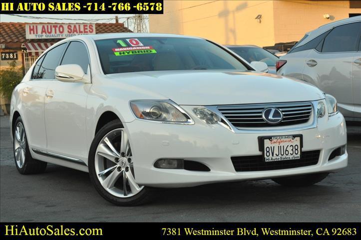 used 2010 Lexus GS 450h car, priced at $13,750