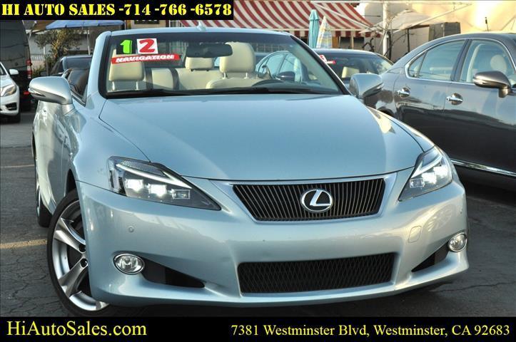 used 2012 Lexus IS 350C car, priced at $18,998