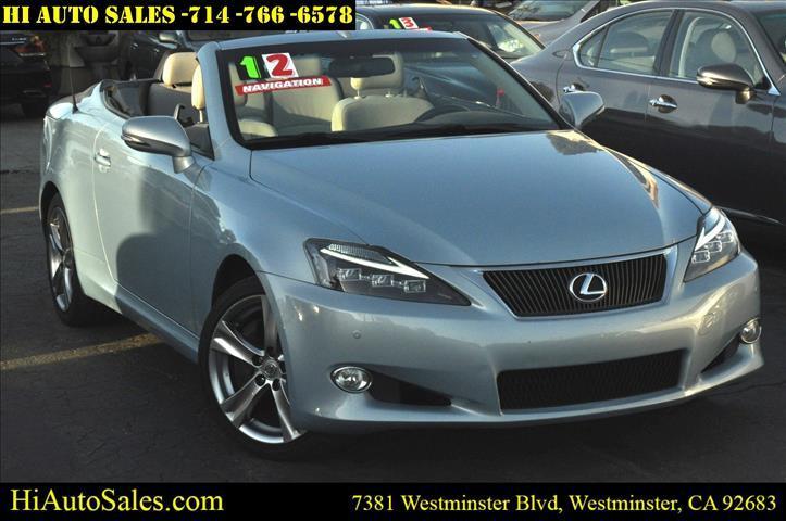 used 2012 Lexus IS 350C car, priced at $18,998