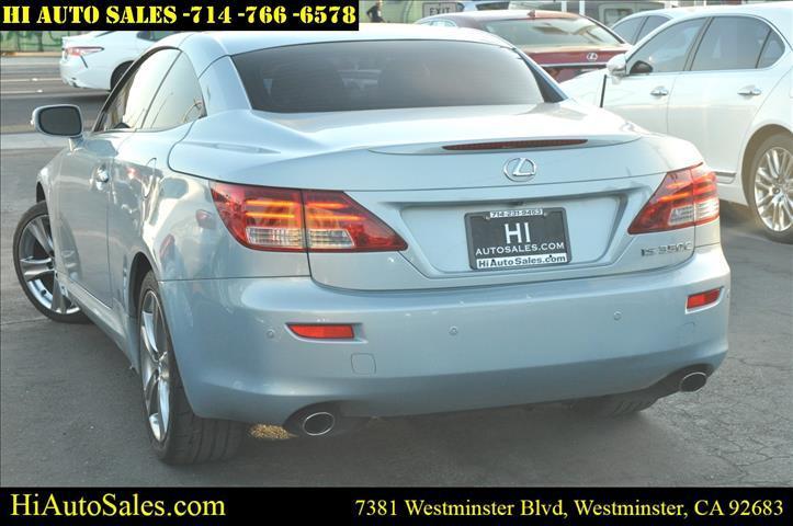 used 2012 Lexus IS 350C car, priced at $18,998