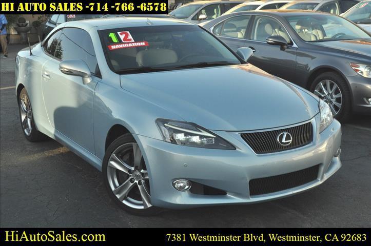 used 2012 Lexus IS 350C car, priced at $18,998