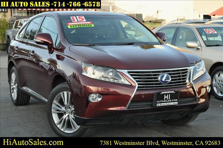 used 2015 Lexus RX 450h car, priced at $19,998