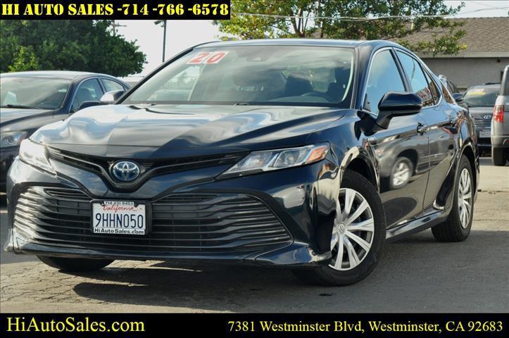 used 2020 Toyota Camry Hybrid car, priced at $17,750