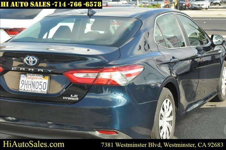 used 2020 Toyota Camry Hybrid car, priced at $17,750