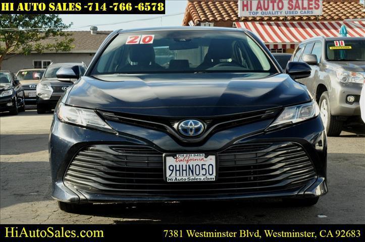 used 2020 Toyota Camry Hybrid car, priced at $17,750