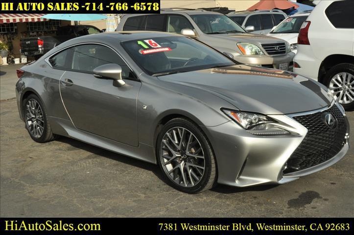 used 2016 Lexus RC 350 car, priced at $23,998