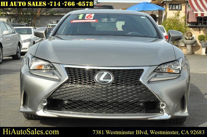 used 2016 Lexus RC 350 car, priced at $23,998