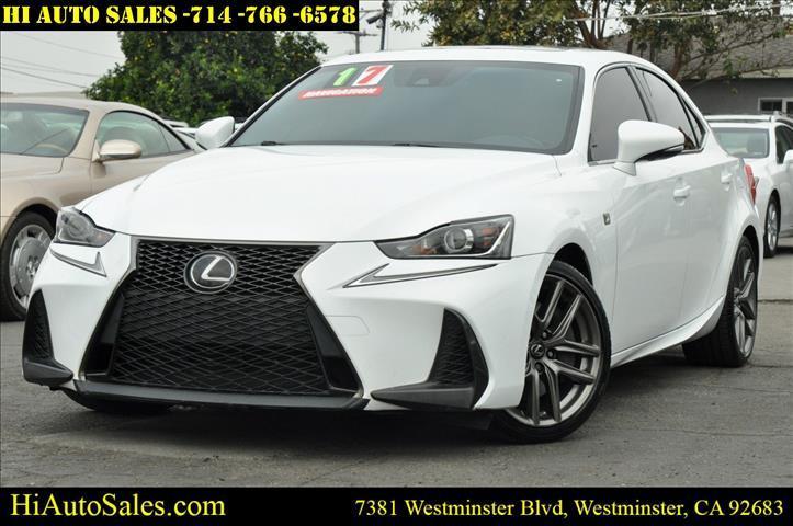 used 2017 Lexus IS 200t car, priced at $16,998