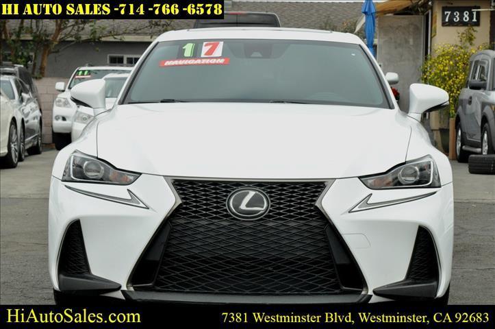 used 2017 Lexus IS 200t car, priced at $16,998