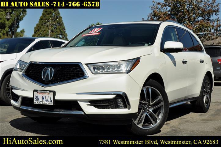 used 2017 Acura MDX car, priced at $22,498