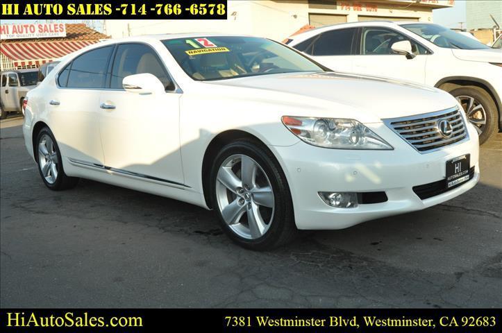 used 2012 Lexus LS 460 car, priced at $19,998