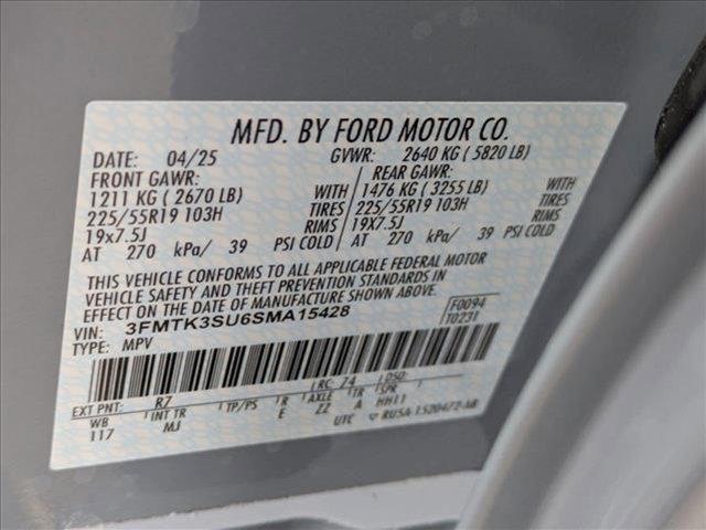 new 2025 Ford Mustang Mach-E car, priced at $49,585