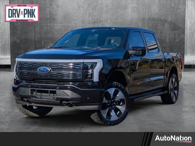 used 2023 Ford F-150 Lightning car, priced at $57,998