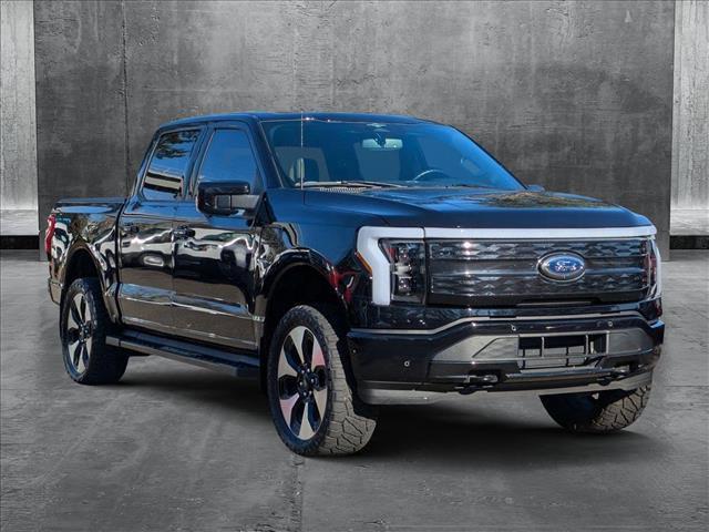 used 2023 Ford F-150 Lightning car, priced at $57,998