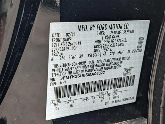 new 2025 Ford Mustang Mach-E car, priced at $50,985