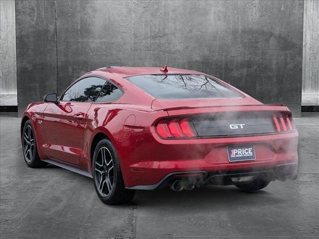 used 2021 Ford Mustang car, priced at $34,995