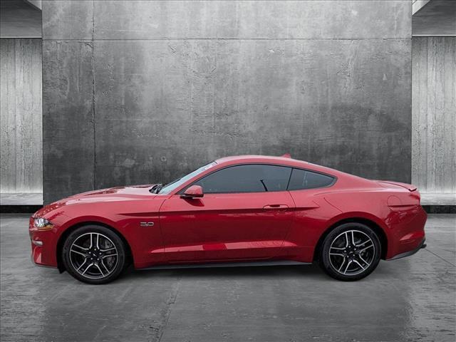 used 2021 Ford Mustang car, priced at $34,995