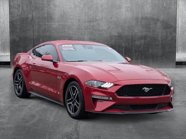 used 2021 Ford Mustang car, priced at $34,995