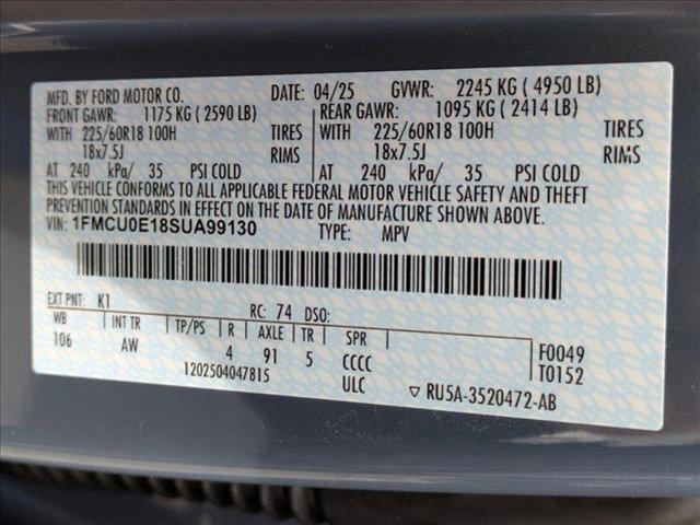 new 2025 Ford Escape PHEV car, priced at $39,675