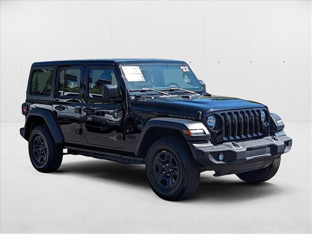 used 2022 Jeep Wrangler Unlimited car, priced at $28,835
