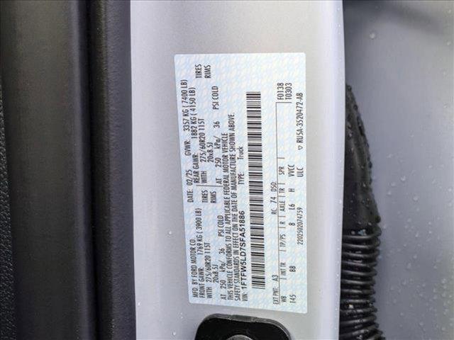 new 2025 Ford F-150 car, priced at $70,125