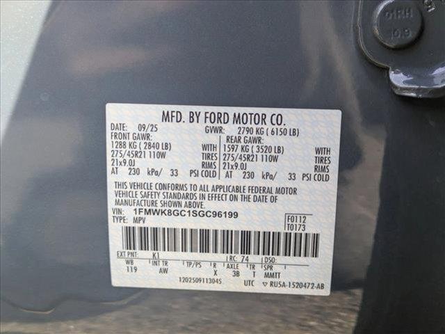new 2025 Ford Explorer car, priced at $60,855