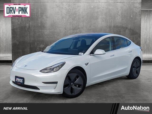 used 2018 Tesla Model 3 car, priced at $27,599