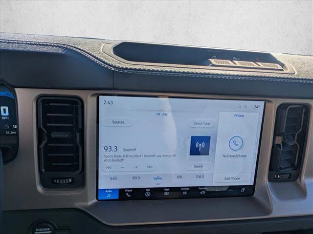 new 2025 Ford Bronco car, priced at $54,590