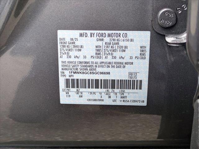 new 2025 Ford Explorer car, priced at $60,360