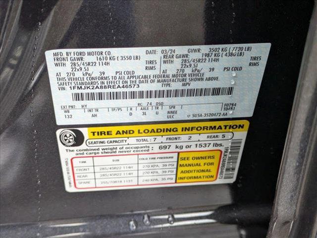 new 2024 Ford Expedition Max car, priced at $77,124