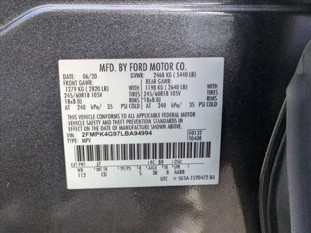 used 2020 Ford Edge car, priced at $15,855