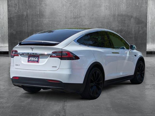 used 2017 Tesla Model X car, priced at $28,709