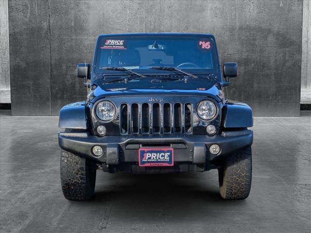 used 2016 Jeep Wrangler Unlimited car, priced at $20,995