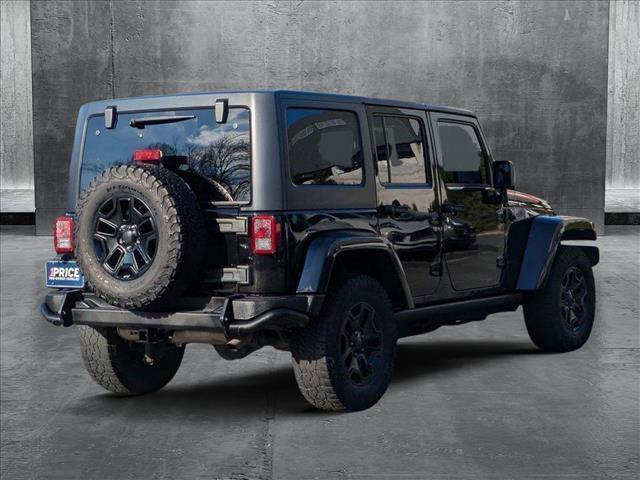 used 2016 Jeep Wrangler Unlimited car, priced at $20,995