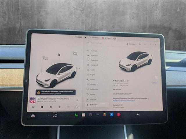 used 2020 Tesla Model Y car, priced at $22,995