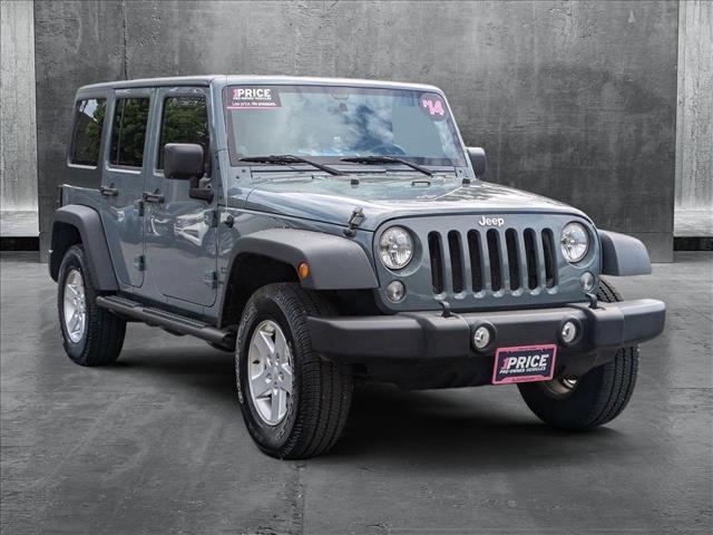 used 2014 Jeep Wrangler Unlimited car, priced at $17,000