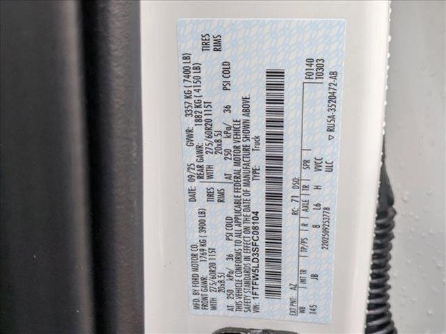 new 2025 Ford F-150 car, priced at $83,615